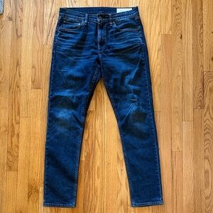 rag & bone 31x32 Men's Dark Blue Slim Jeans great pre owned condition